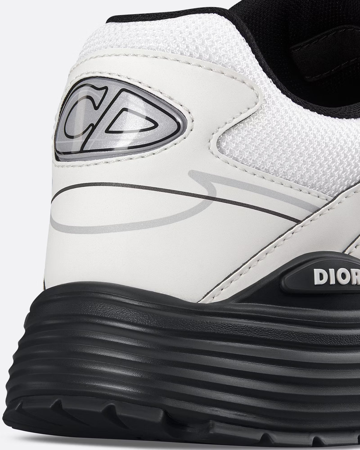 Dior B30 Women's & Men's Shoes - White / Black Low-Top Sneakers