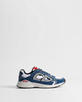 Dior B30 Women's & Men's Shoes - Navy Blue / White / Silver Grey / Red Sneakers
