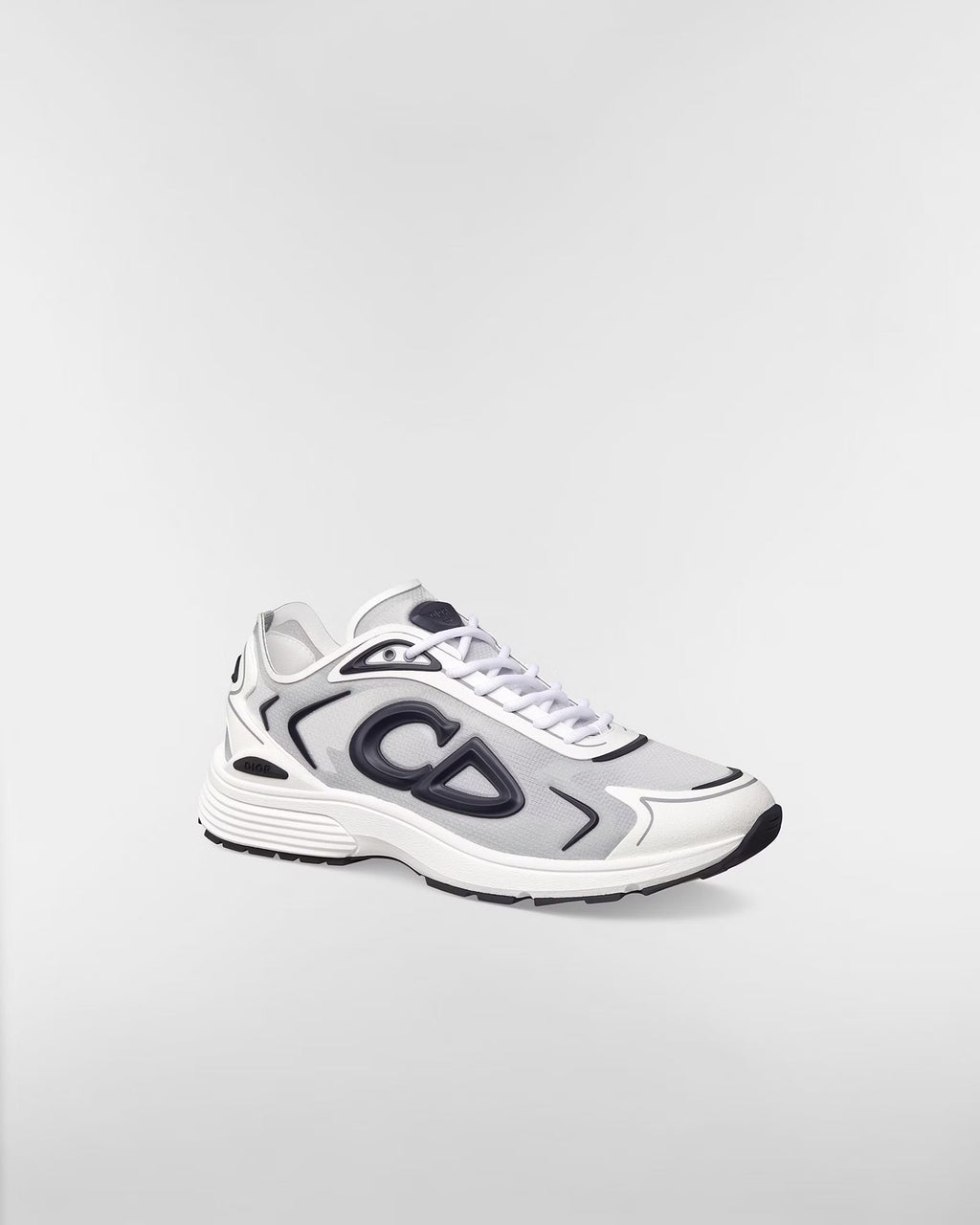 Dior B30 Women's & Men's Shoes - White / Light Grey / Black Low-Top Sneakers