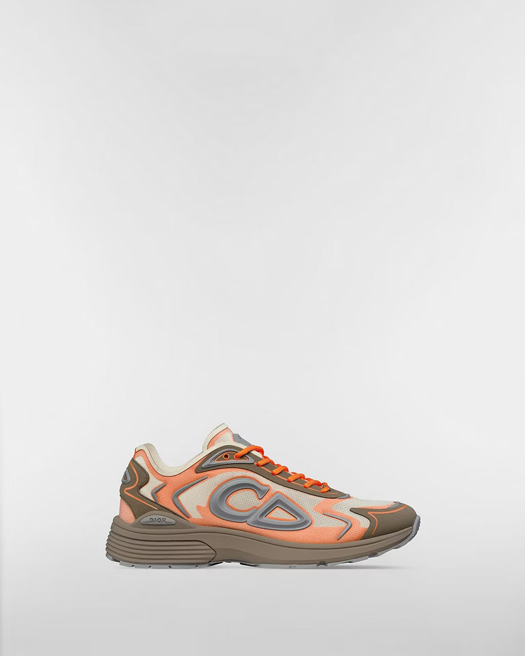 Dior B30 Women's & Men's Shoes - Orange / Taupe / Cream / Grey Sneakers