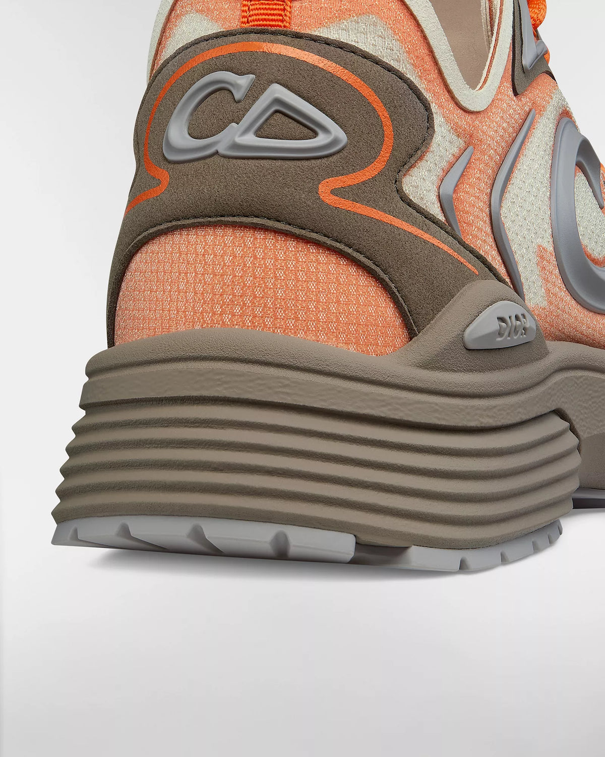 Dior B30 Women's & Men's Shoes - Orange / Taupe / Cream / Grey Sneakers