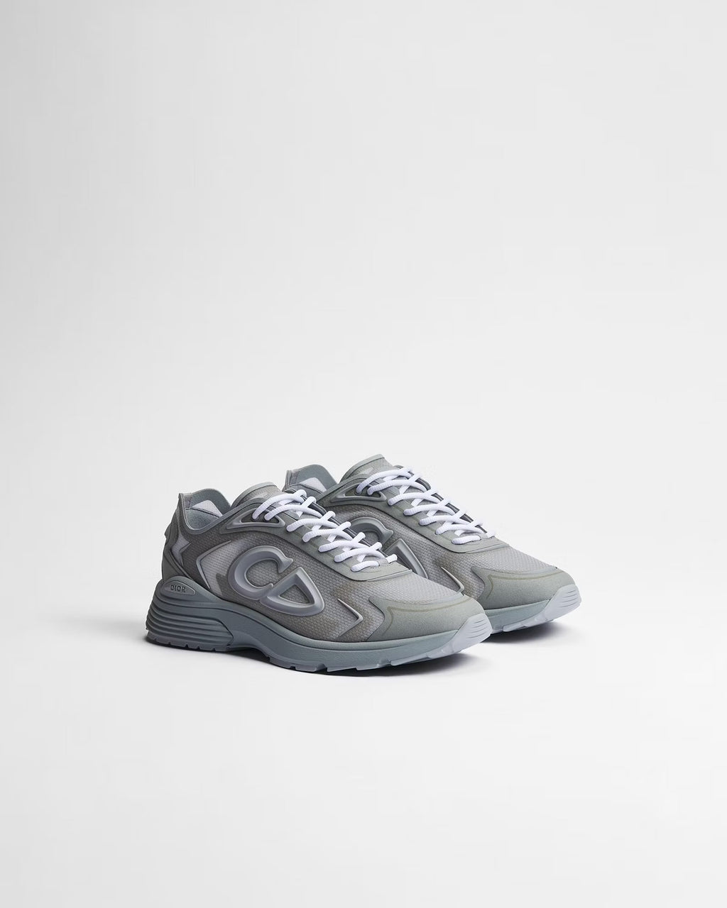 Dior B30 Women's & Men's Shoes - Light Grey / Silver Grey / White Sneakers