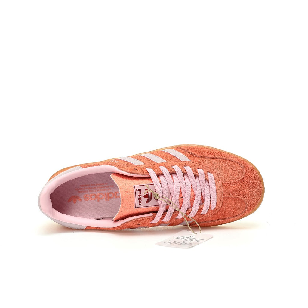 Adidas Originals Gazelle Indoor – Orange / Pink Gum Suede Low-Top Sneakers