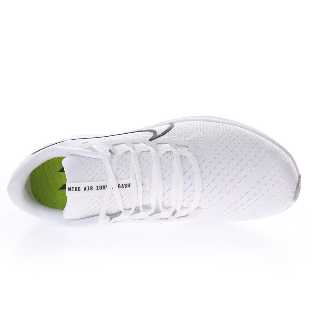 Nike Air Zoom Pegasus 38 – White / Black Mesh Running Sneakers