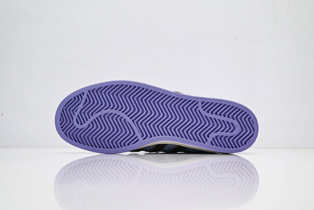 adidas Originals Superstar – Symmetric Blue Tie-Dye Upper with Purple & Brown Accents
