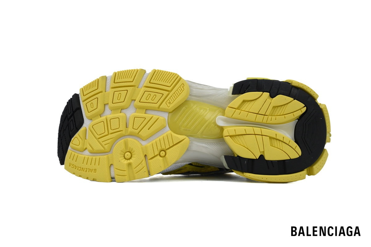 Balenciaga Runner men's shoes  women sneakers – Yellow & Black