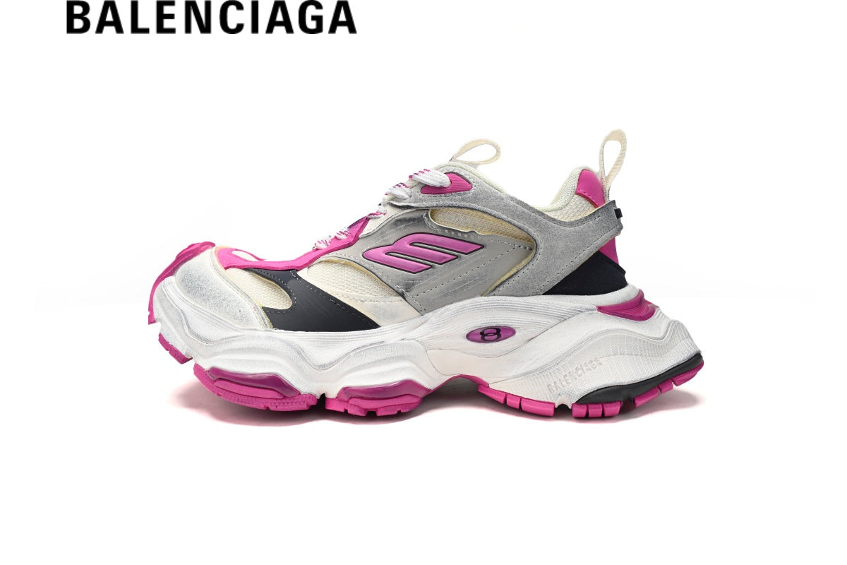 Balenciaga Cargo Grey men's shoes  women sneakers Pink
