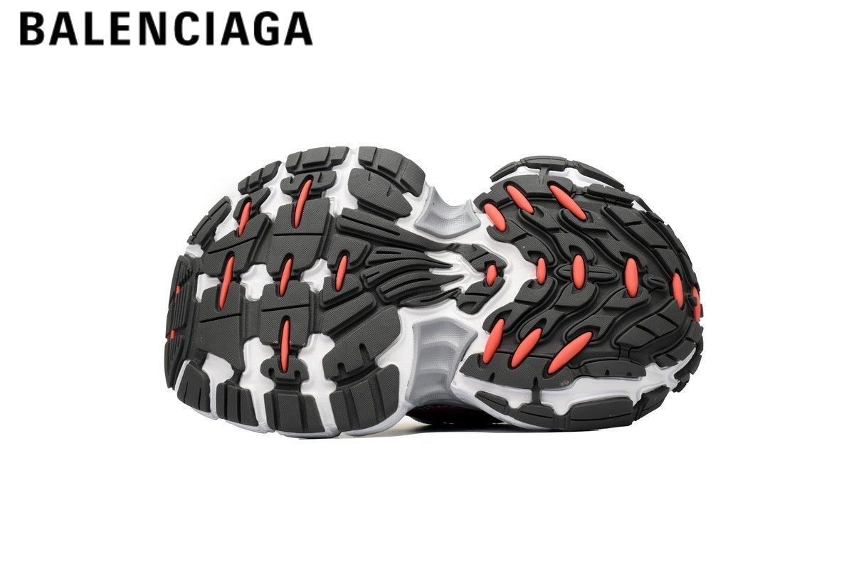 Balenciaga Cargo men's shoes  women sneakers — White / Black / Red