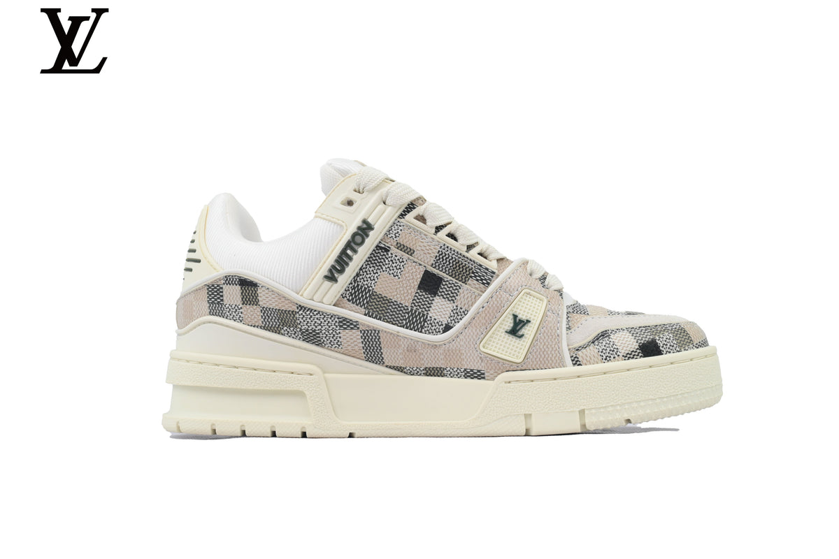 Louis Vuitton LV shoes for man  women Trainer Sneaker