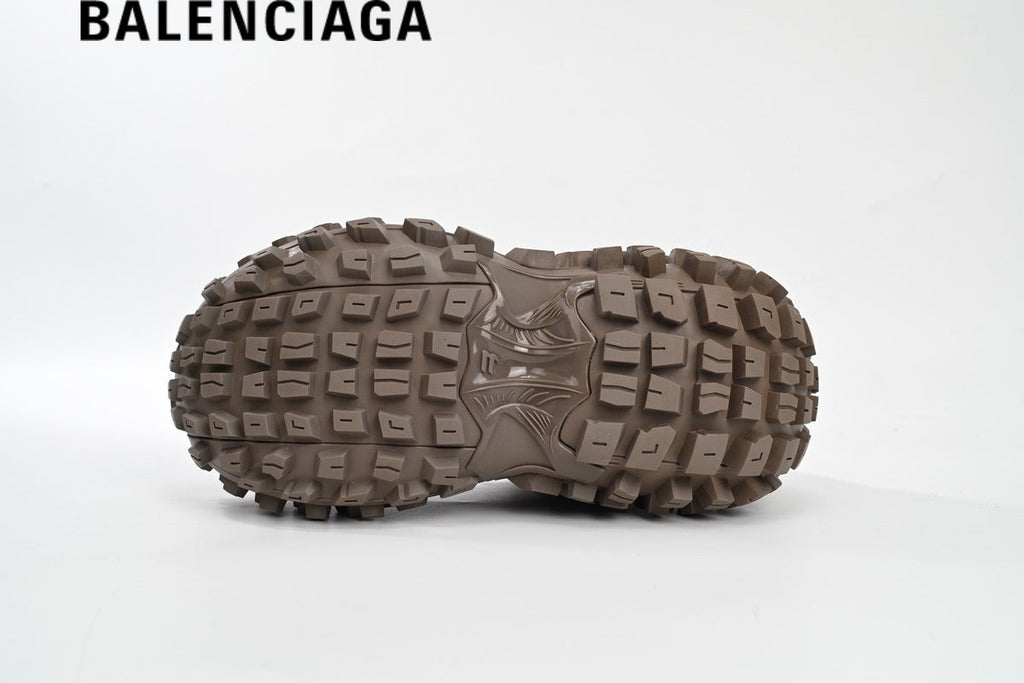 Balenciaga Brown Defender men's shoes  women sneakers