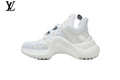Louis Vuitton LV shoes for man  women Archlight Sneaker – White