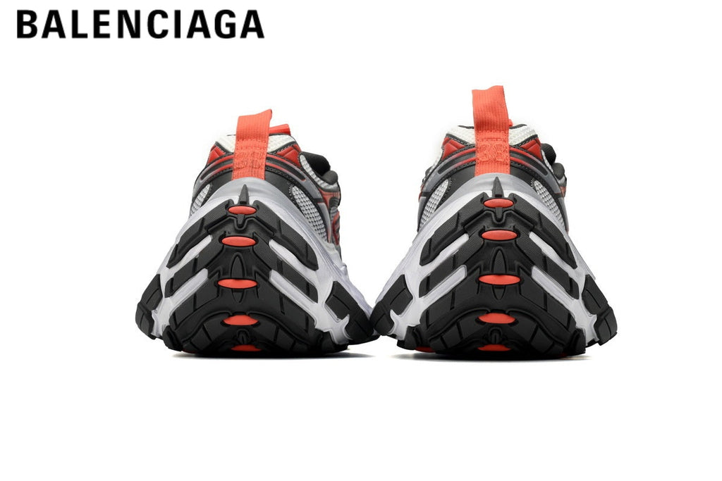 Balenciaga Cargo men's shoes  women sneakers — White / Black / Red