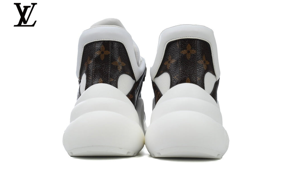 Louis Vuitton LV  shoes for man  women Archlight Sneaker – White Monogram