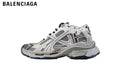 Balenciaga Runner men's shoes  women sneakers — Grey / White