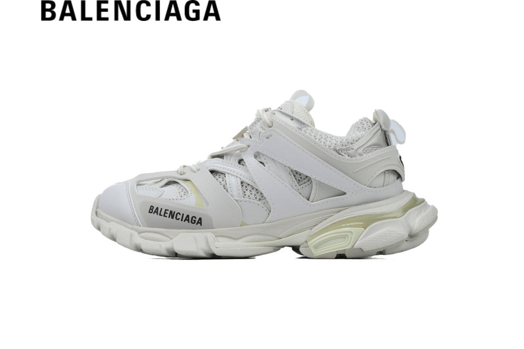 Balenciaga Track men's shoes  women sneakers  in White
