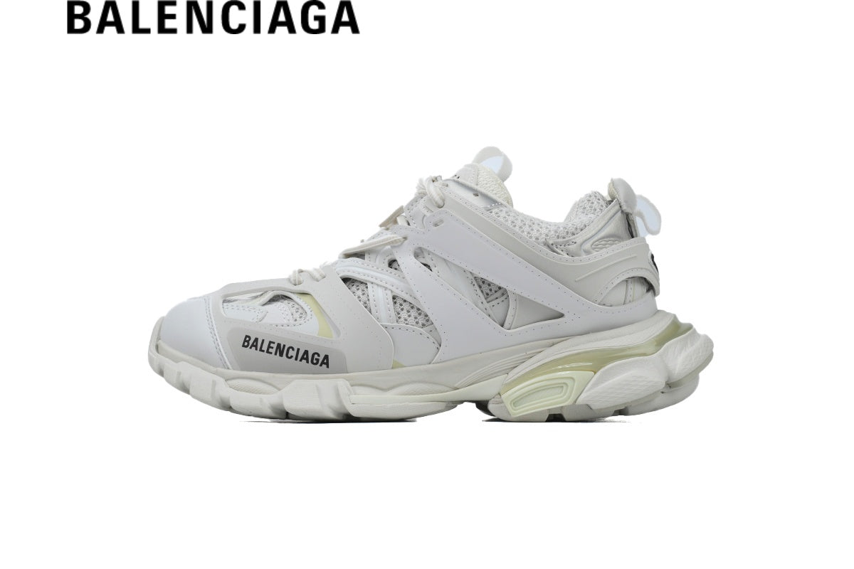 Balenciaga Track men's shoes  women sneakers  in White