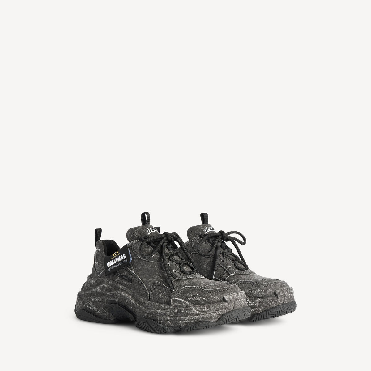 Balenciaga Triple S men's shoes  women sneakers Canvas Sneakers
