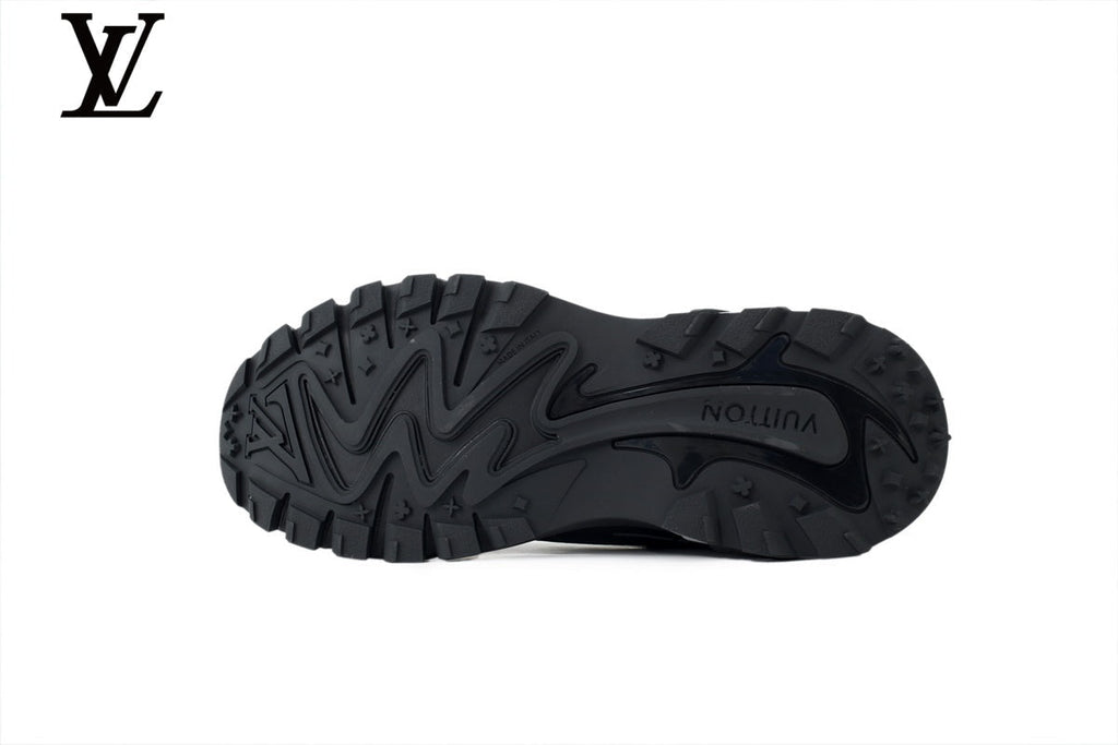 Louis Vuitton shoes for man  women Runaway Sneaker – Black & Grey Mesh Dad Shoe