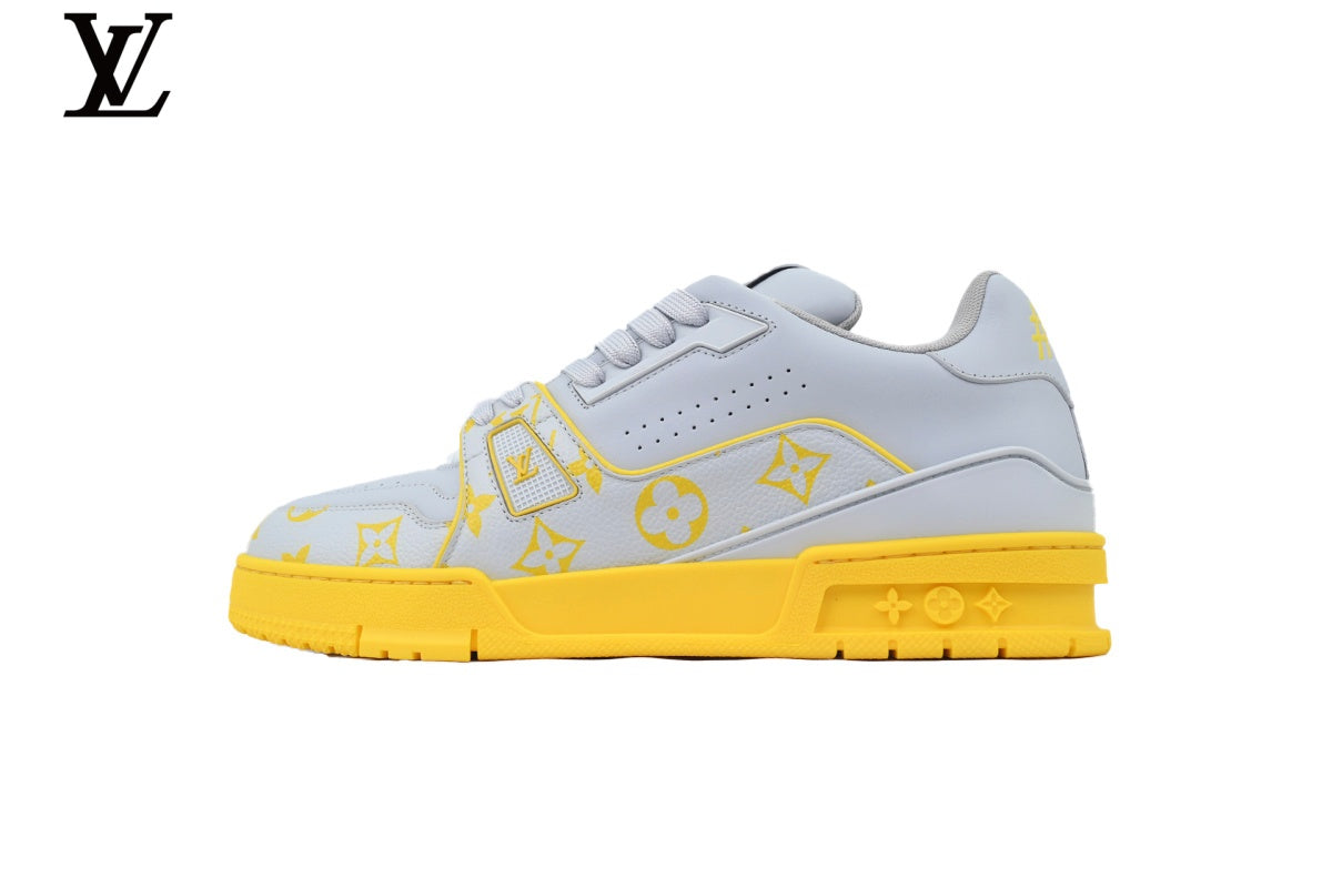 Louis Vuitton LV shoes for man  women Trainer Sneaker