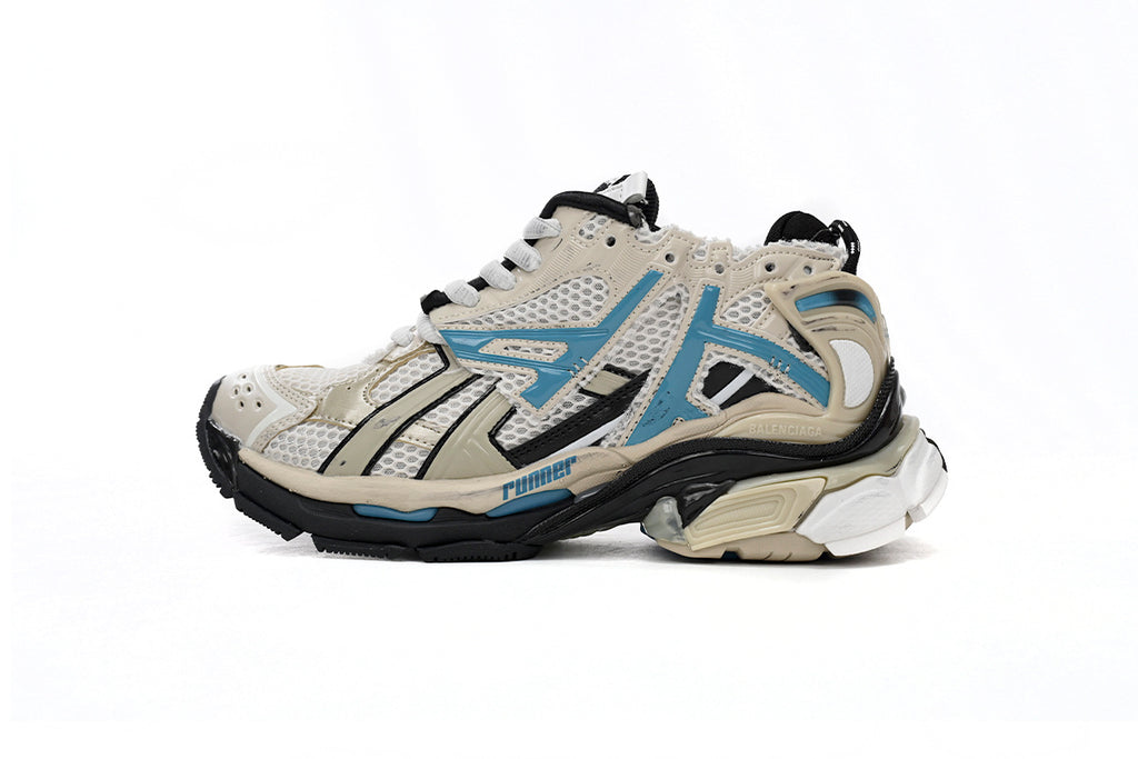 Balenciaga Runner Sneaker – Distressed Low-Top