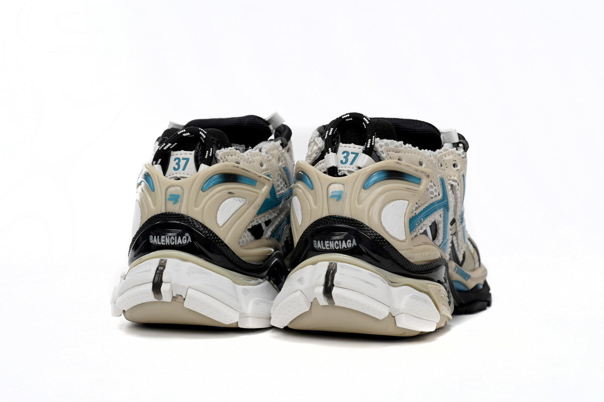 Balenciaga Runner Sneaker – Distressed Low-Top