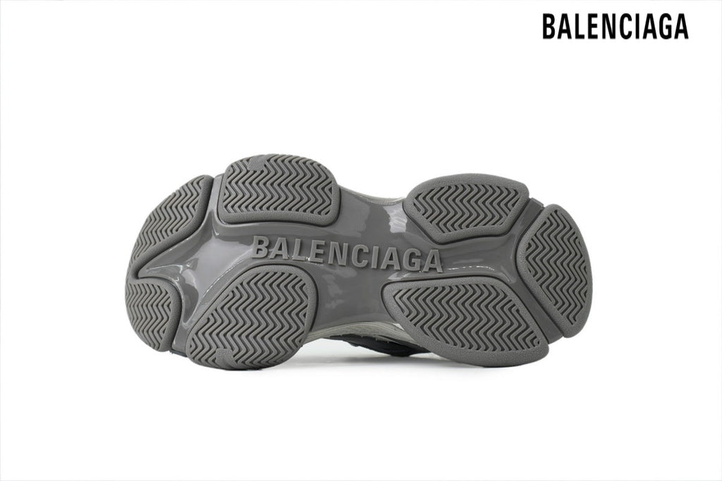 Balenciaga Cargo men's shoes  women sneakers Silver Grey