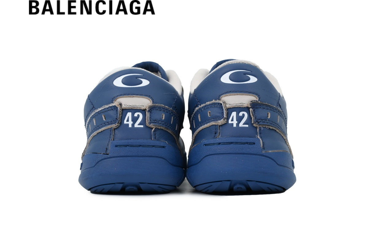 Balenciaga Skate men's shoes  women sneakers in Blue