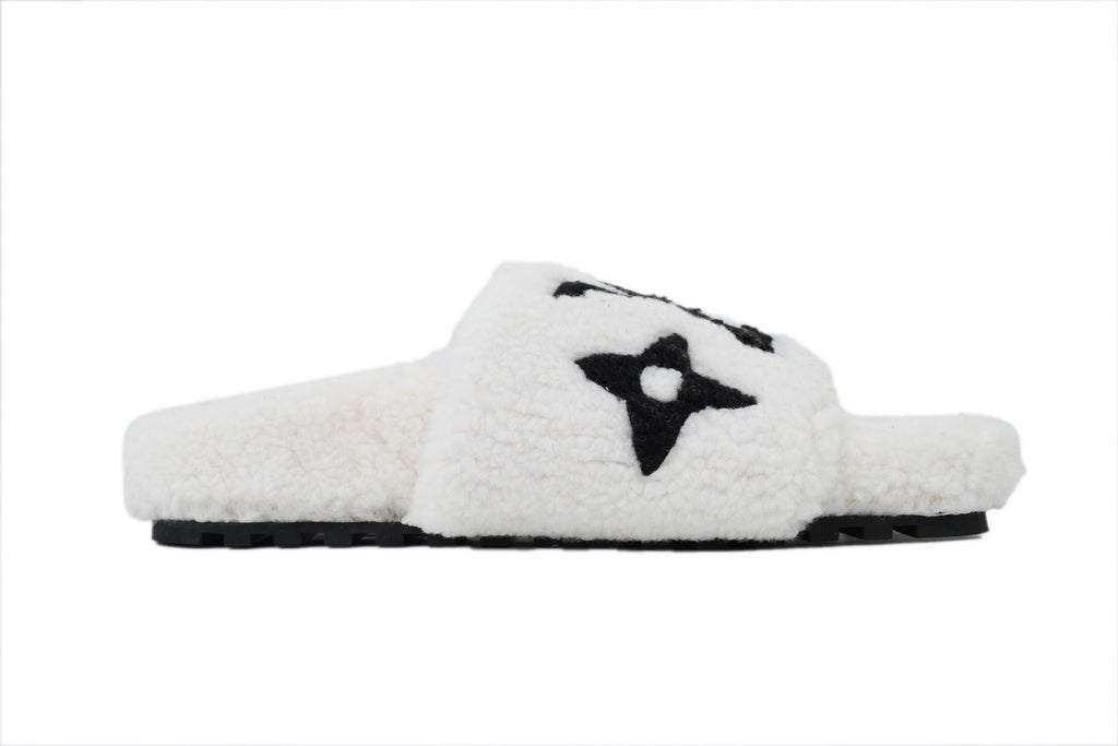 Louis Vuitton Teddy Slide Sandals【White】