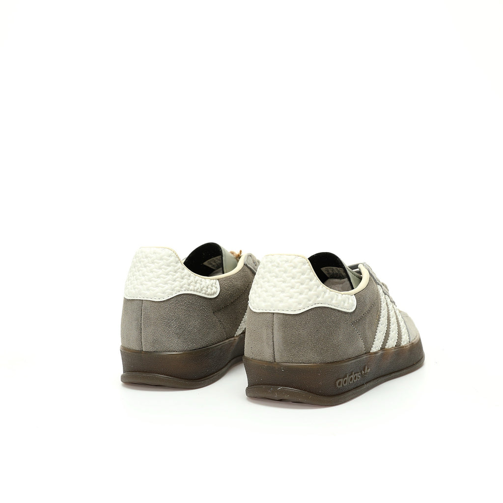 Adidas Originals Gazelle Indoor – Grey / White Gum Suede Low-Top Sneakers