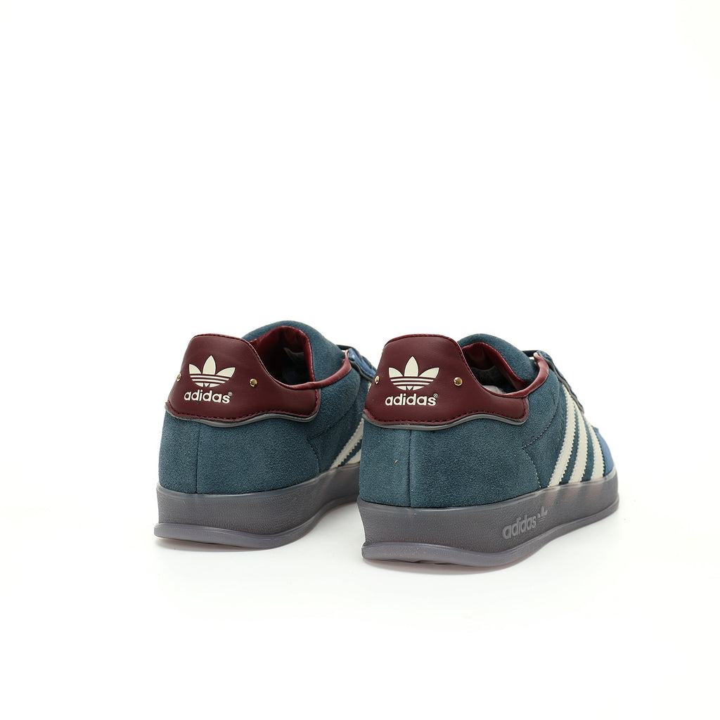 Adidas Originals Gazelle Indoor – Blue / Burgundy / Grey Sole Suede Low-Top Sneakers