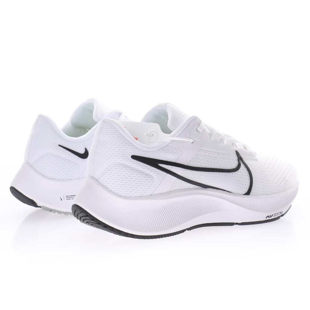 Nike Air Zoom Pegasus 38 – White / Black Mesh Running Sneakers