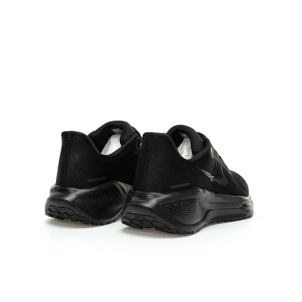 Nike Air Zoom Pegasus – All-Black Mesh Athletic Running Sneakers