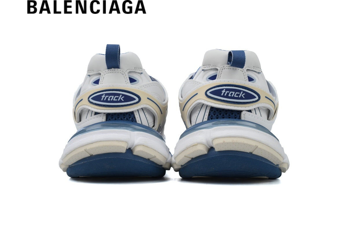 Balenciaga Track men's shoes  women sneakers White & Blue