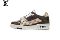 Louis Vuitton  shoes for man  women Trainer Sneaker – Brown Damier Check