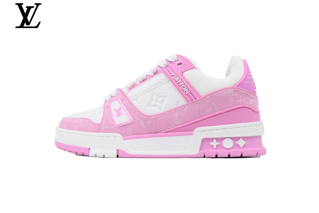 Louis Vuitton LV shoes for man  women Trainer Sneaker