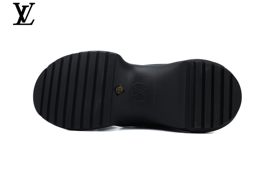 Louis Vuitton LV shoes for man  women Archlight Sneaker – Black Monogram
