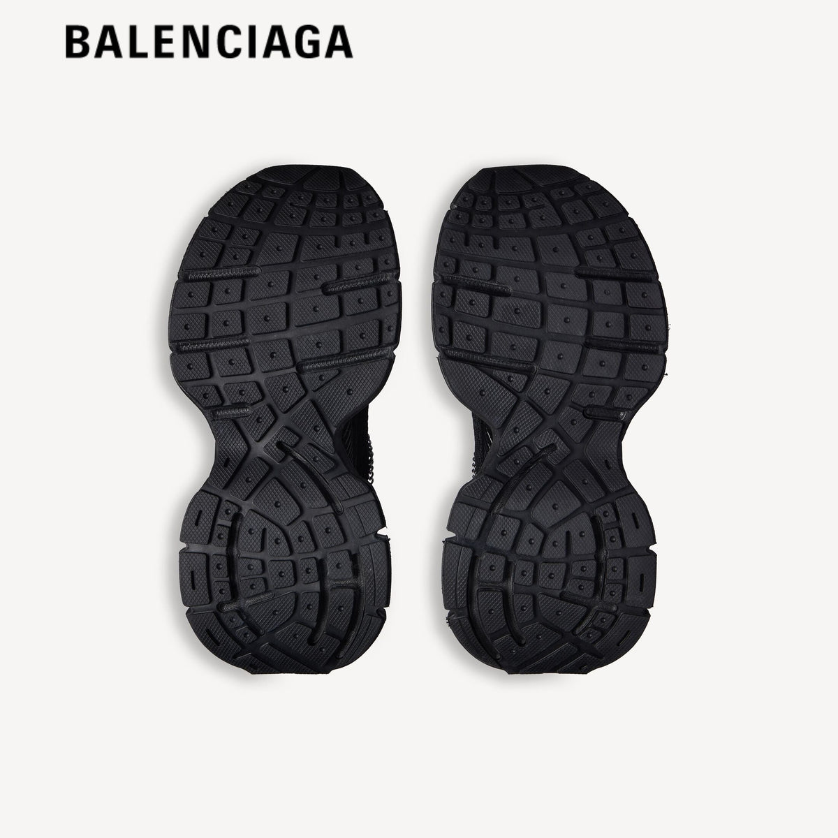 Balenciaga 3XL men's shoes  women sneakers Black Silver With Charm