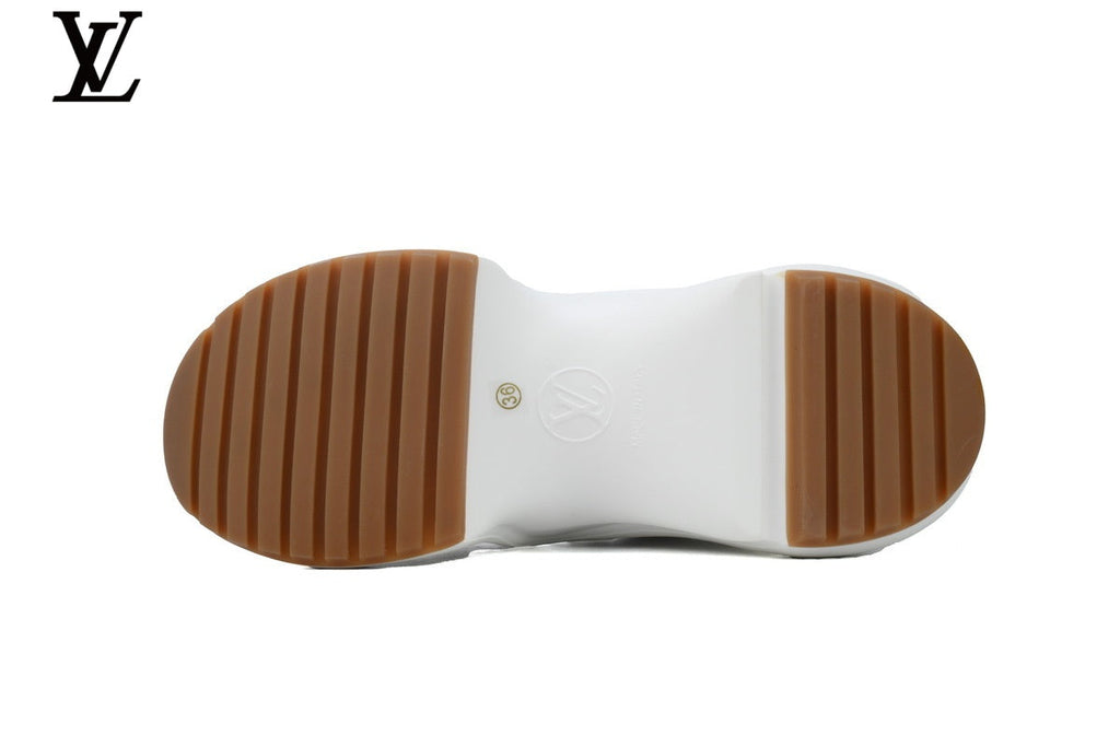 Louis Vuitton LV shoes for man  women Archlight Sneaker – Beige & Brown