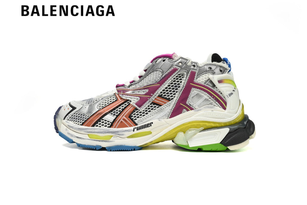 Balenciaga Runner men's shoes  women sneakers Multicolor