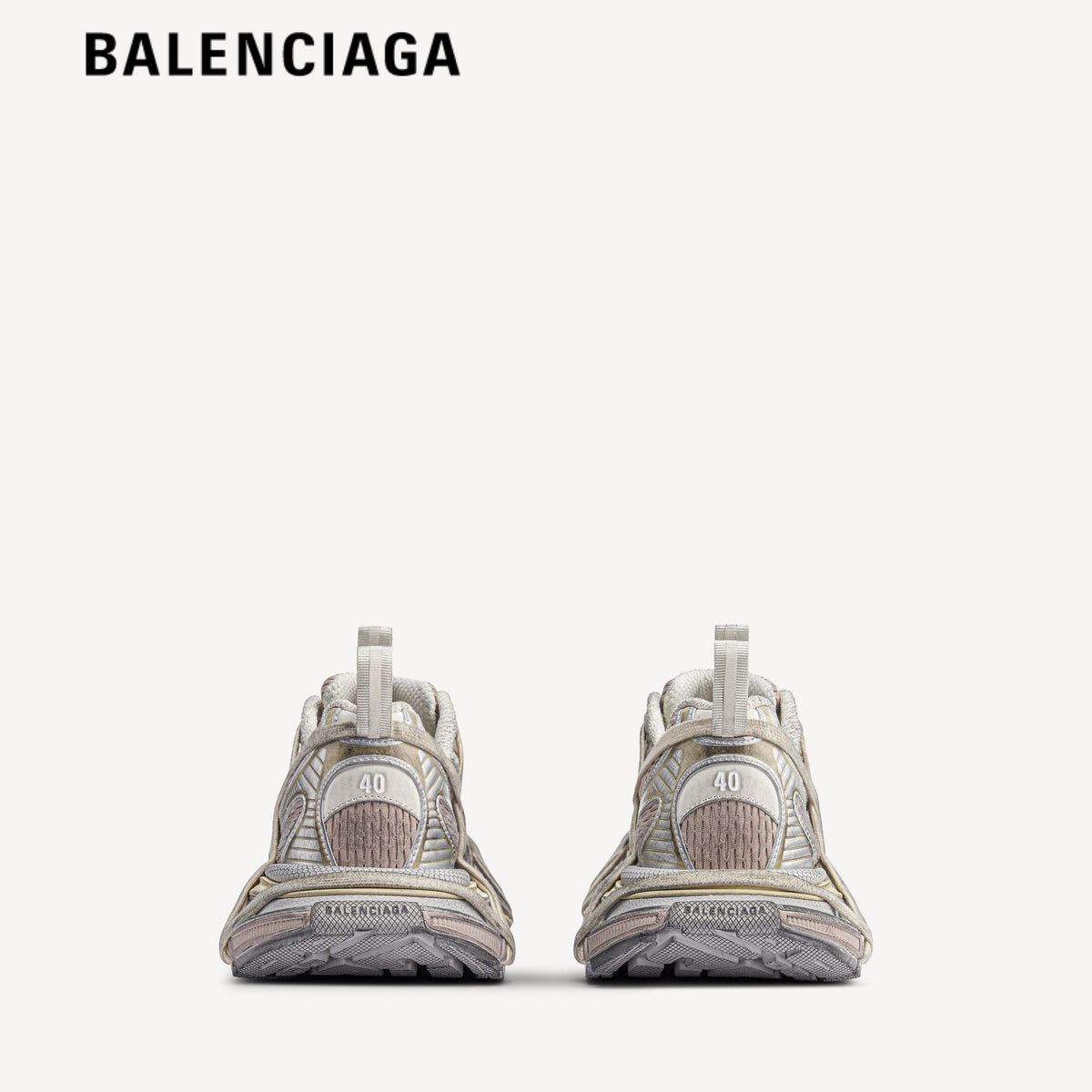 Balenciaga 3XL Extreme Laces Vintage men's shoes  women sneakers