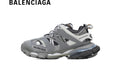 Balenciaga Track men's shoes  women sneakers in Grey and White