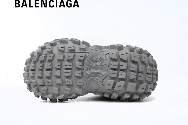 Balenciaga Defender men's shoes  women sneakers Grey