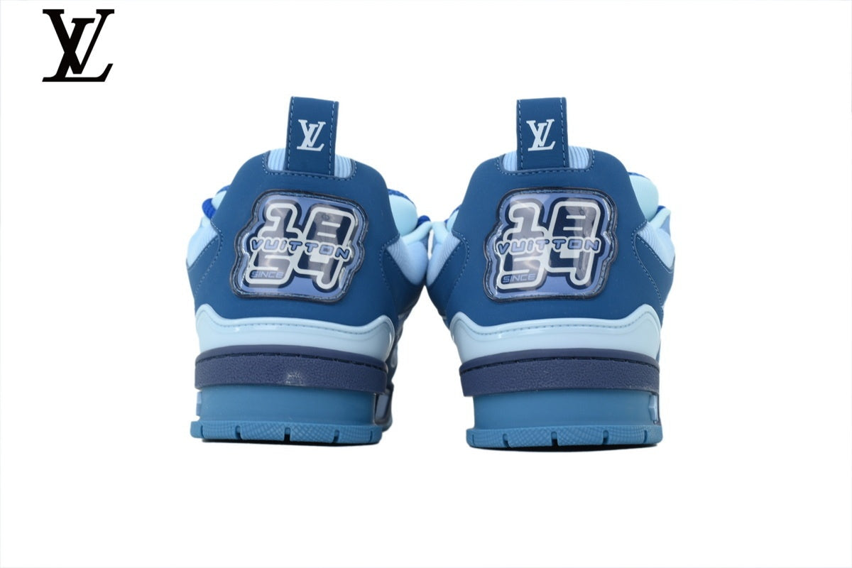 Louis Vuitton LV shoes for man  women Skate Sneaker
