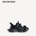 Balenciaga 3XL Ribbon men's shoes  women sneakers All Black