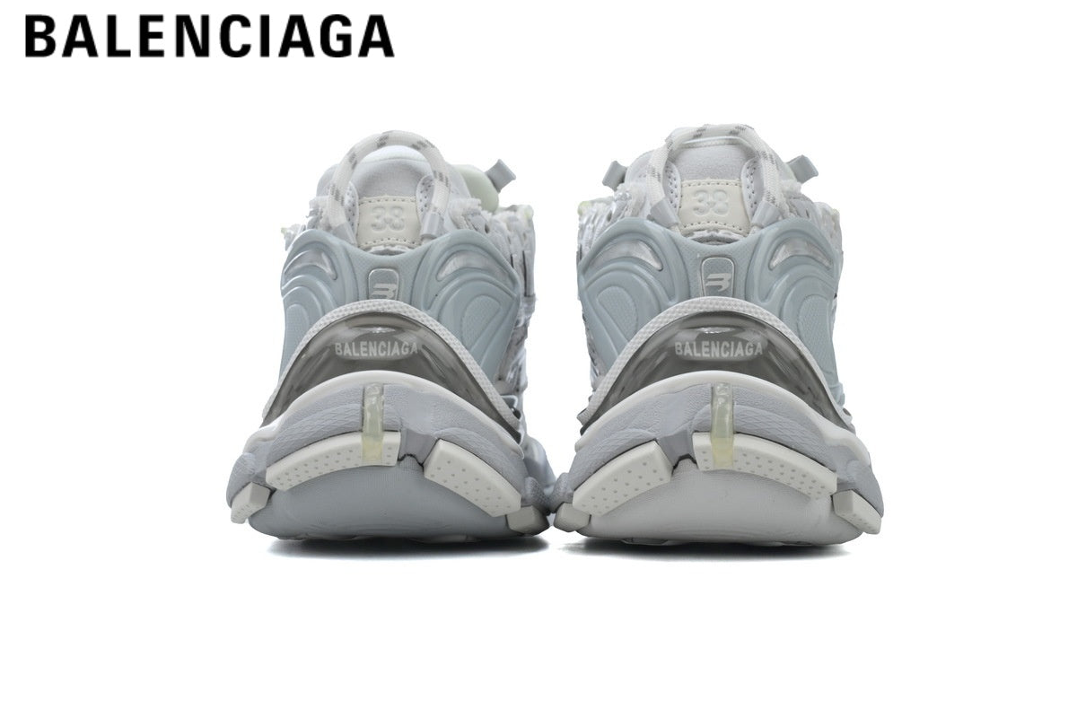 Balenciaga Runner men's shoes  women sneakers Full Pink