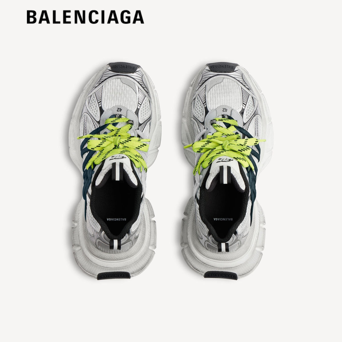Balenciaga 3XL Extreme Laces men's shoes  women sneakers