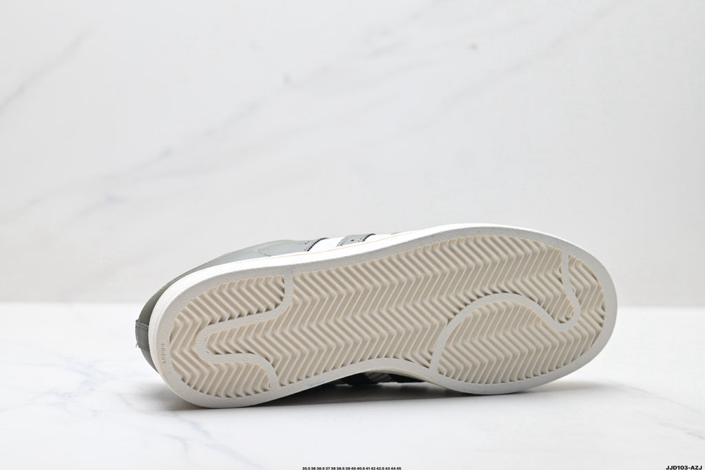 adidas Originals Superstar — Olive Green & Off-White Woven | Shell Toe
