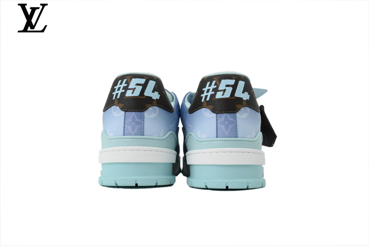 Louis Vuitton LV shoes for man  women Trainer Sneaker