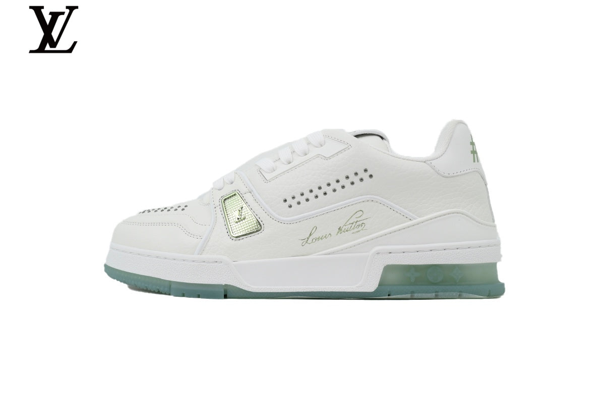 Louis Vuitton LV shoes for man  women Trainer Sneaker
