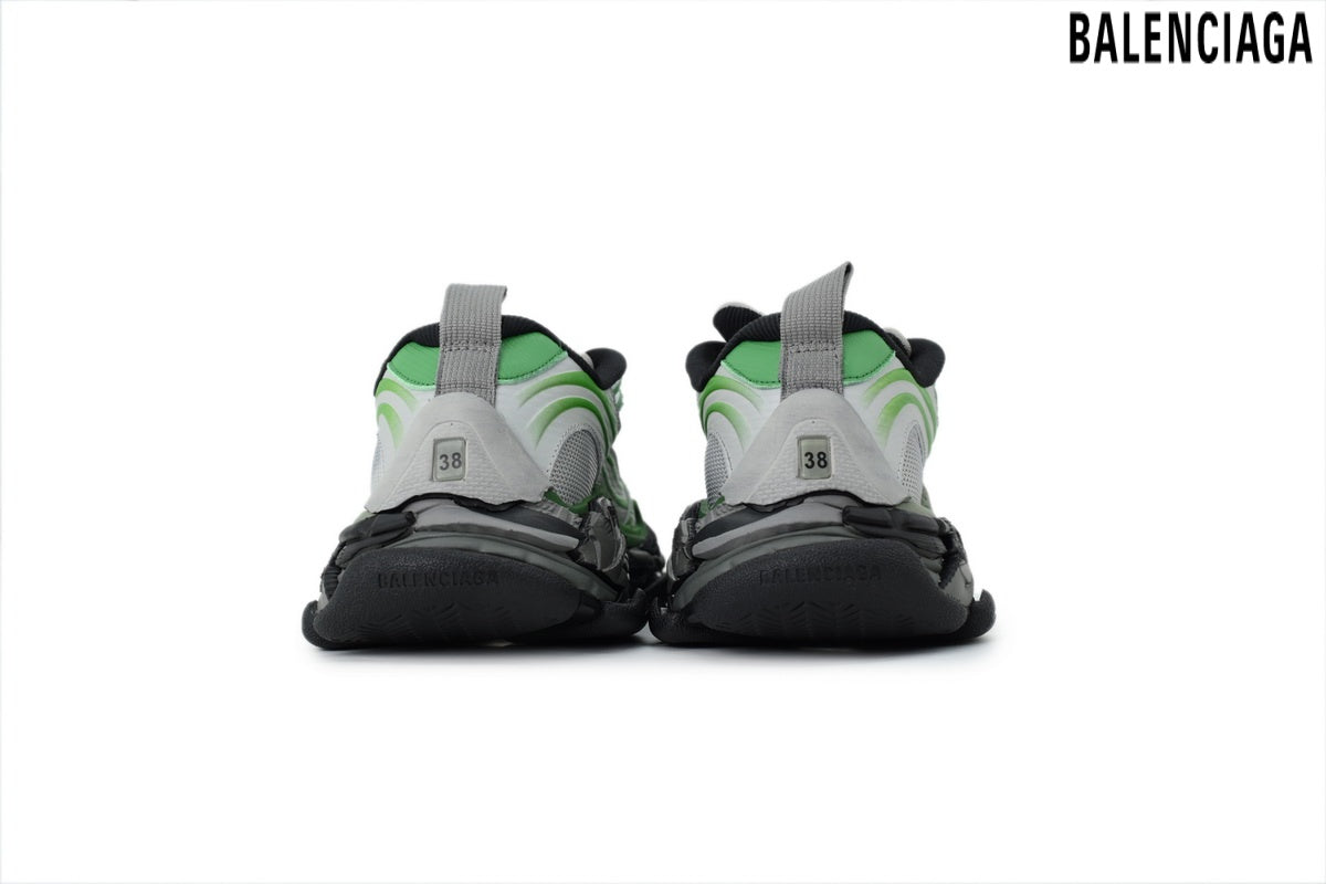 Balenciaga Cargo men's shoes  women sneakers – White & Green